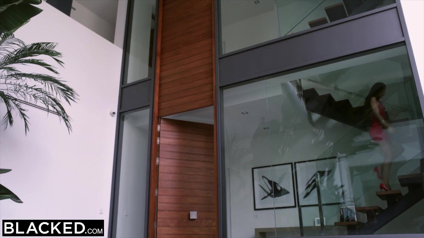 BLACKED Shy model Anya gets DPed by two huge BBCs