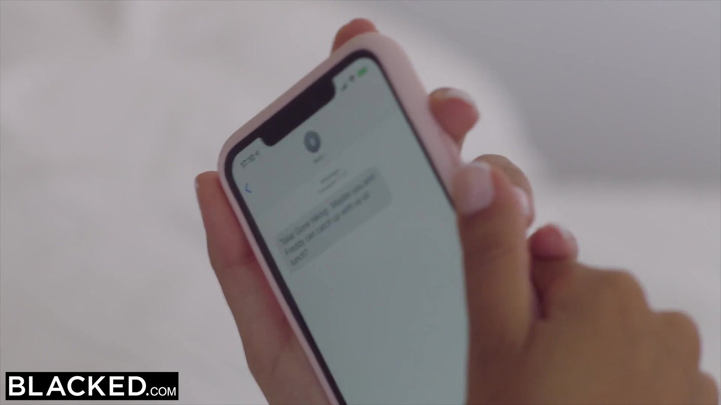 BLACKED Shy Talia seduces her longtime crush on holiday