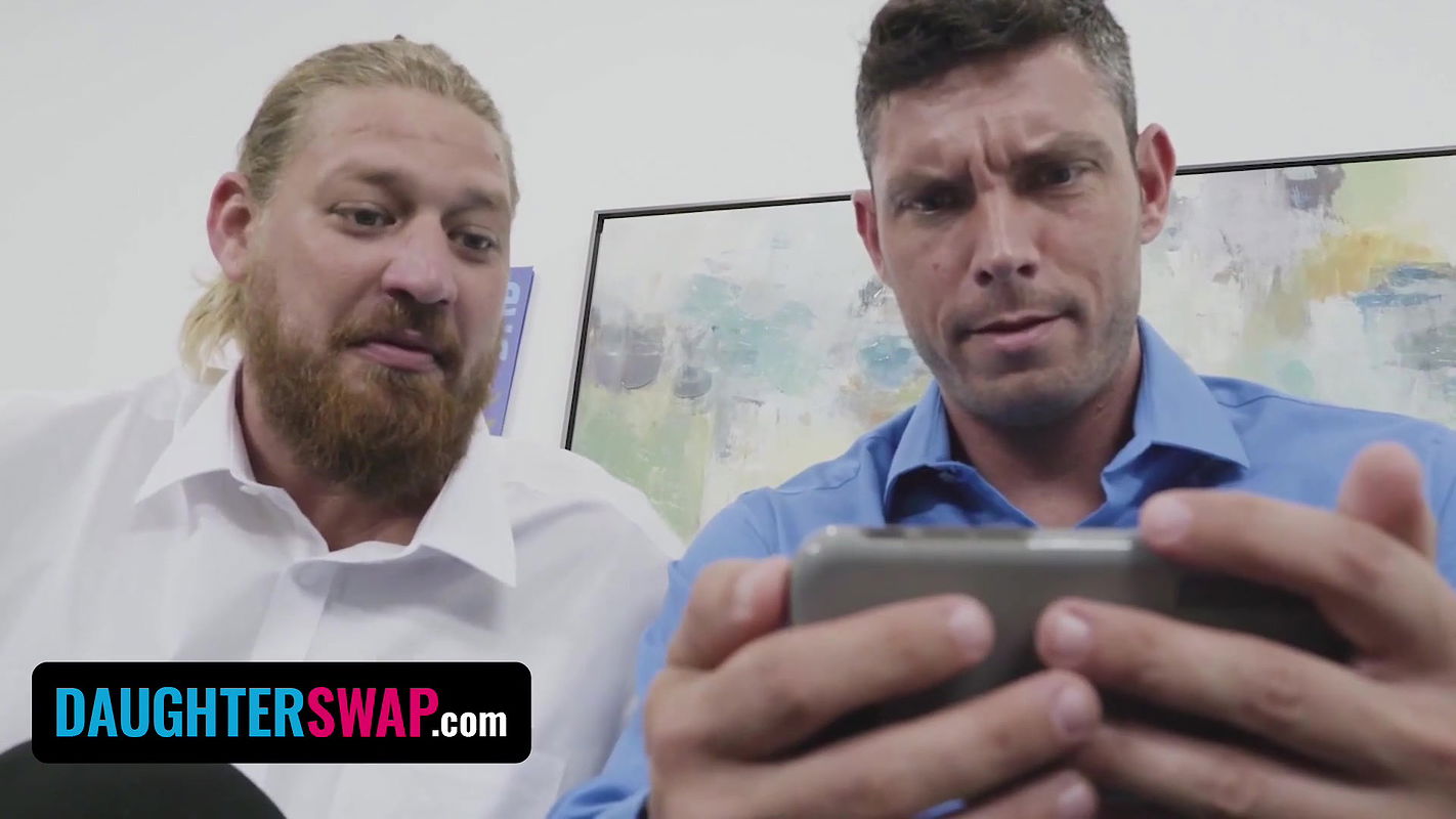 Sexy Teens Aria Banks And Riley Jean Have Fun Pleasing Their Step Dads