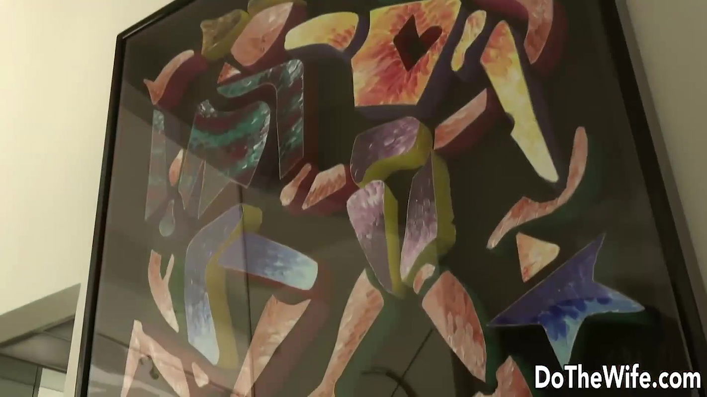 Busty Housewife Allison Moore Invites a Couple to a Swinger Party