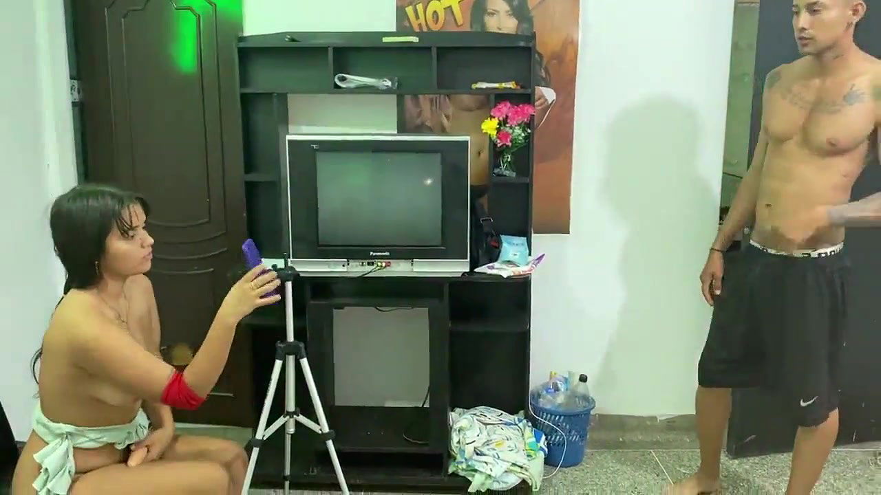 My stepfather finds out what Im working on and asks me to fuck my pussy if he doesnt tell my mother