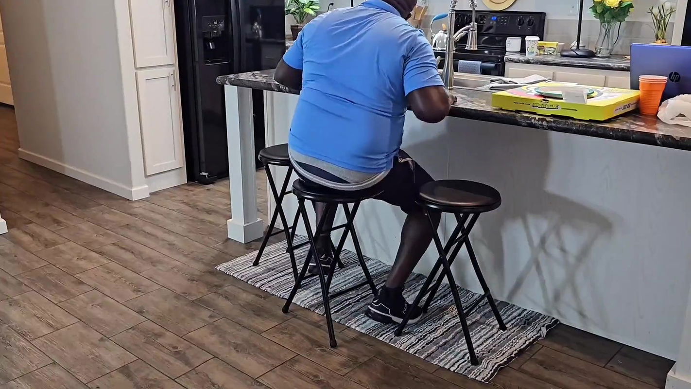 Stranger Found the Key to My House, Made His Way Inside and Creampied My Pussy