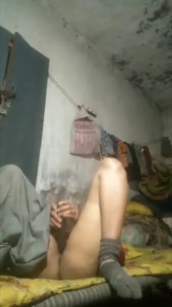 Horny village girl masturbating