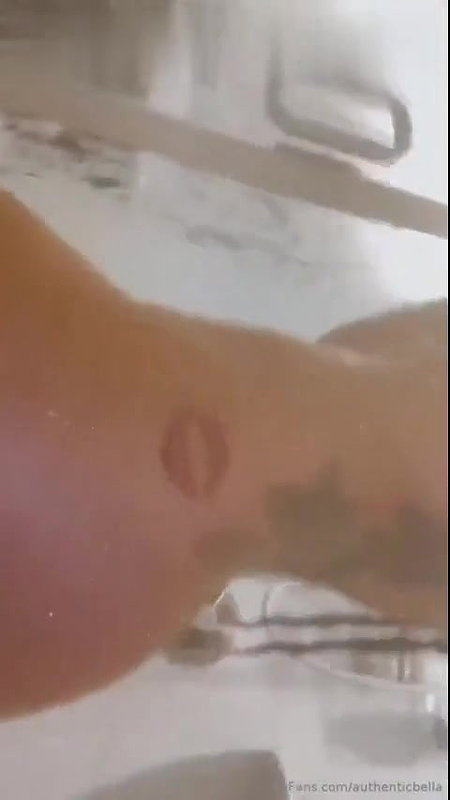 Authenticbella Nude Shower Ass Pussy Selfie Onlyfans Video Leaked