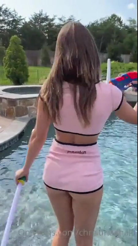 Christina Khalil Nude Striptease Pool Video Leaked – OnlyFans