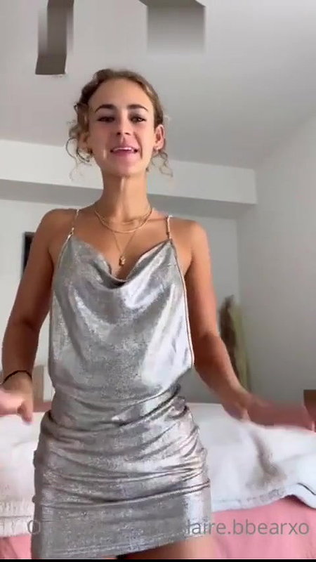 Claire Stone Topless Tease PPV Video Leaked