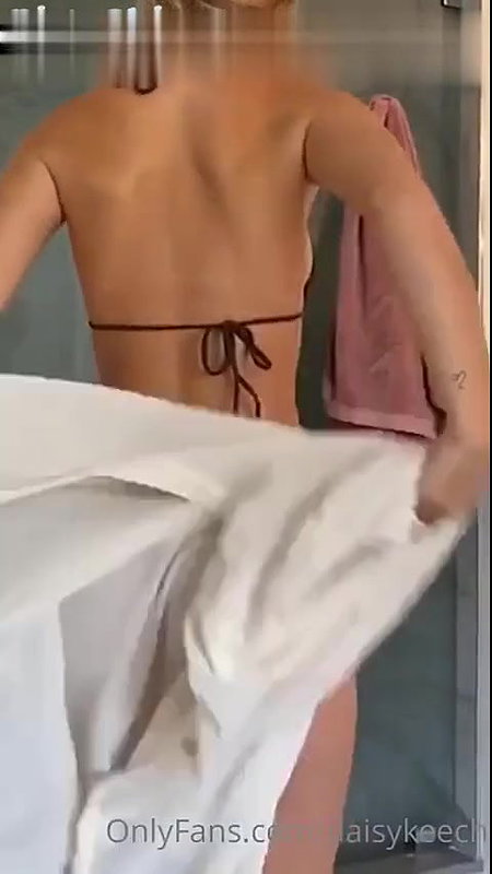 Daisy Keech Nude Strips Down OnlyFans Video