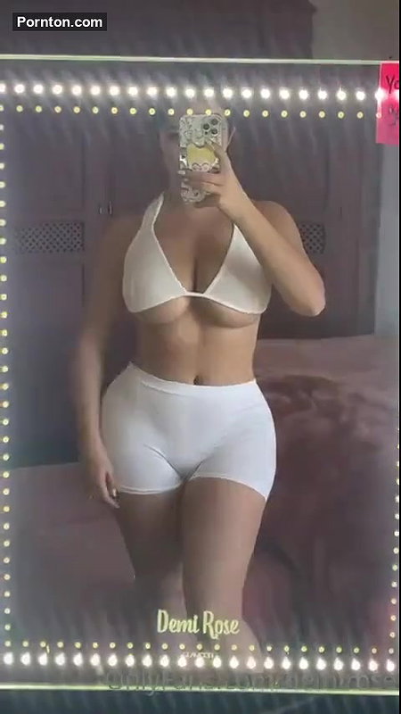 Demi Rose Sexy Underboob Selfie Video Leaked – OnlyFans