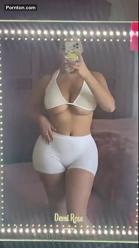 Demi Rose Sexy Underboob Selfie Video Leaked – OnlyFans