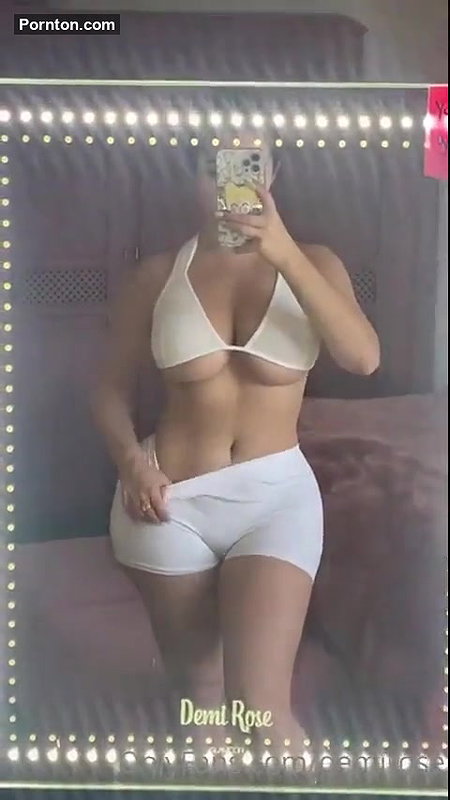 Demi Rose Sexy Underboob Selfie Video Leaked – OnlyFans