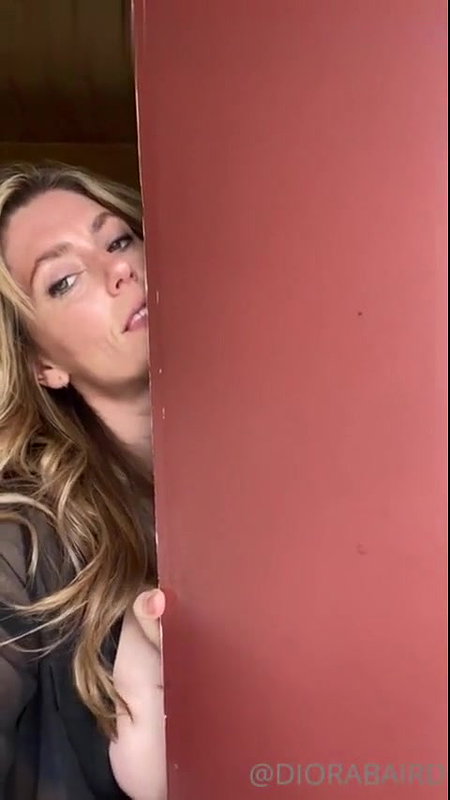 Diora Baird Topless Nipples Peeping Video Leaked – OnlyFans
