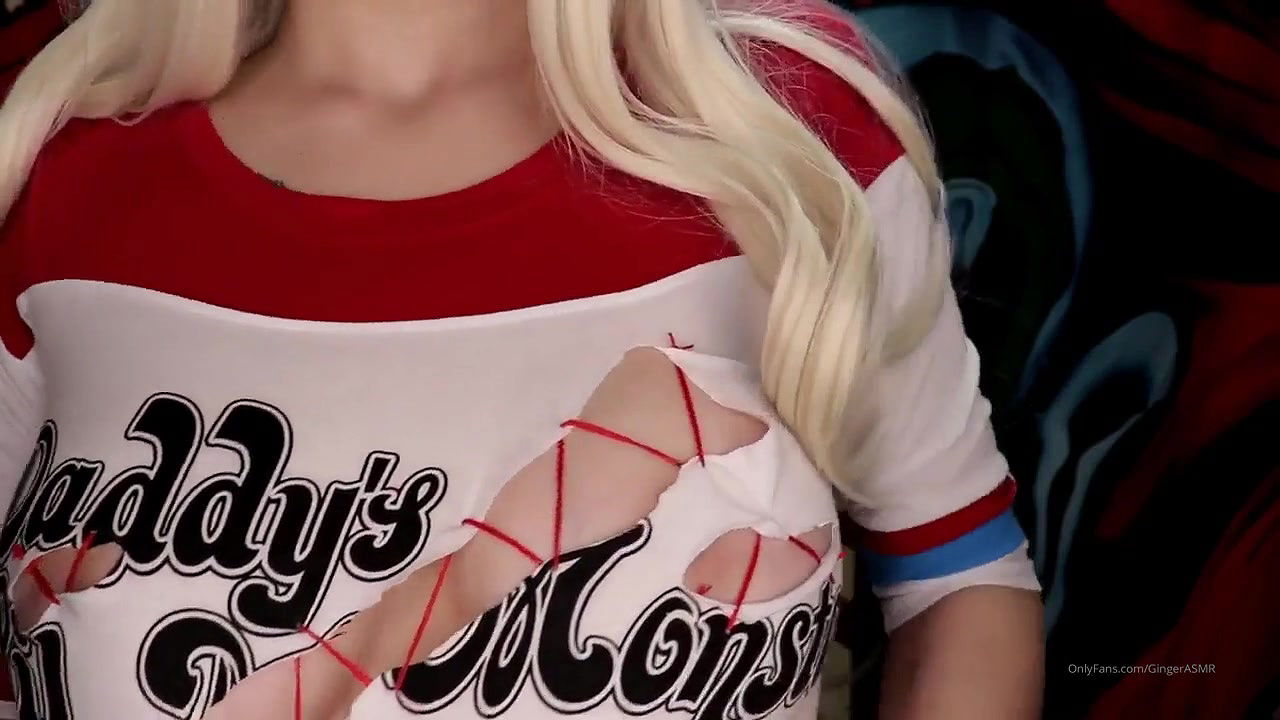 Ginger ASMR Harley Quinn Cheeky Video