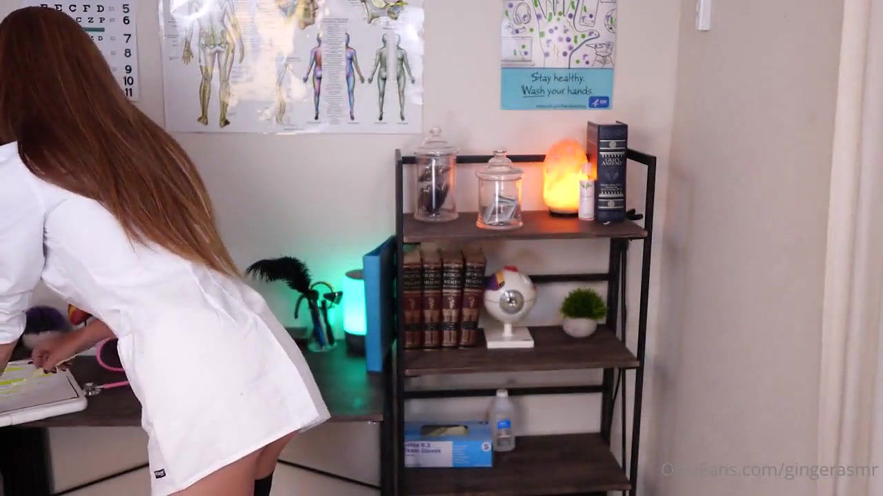 Ginger ASMR Nude Doctor Checks Your Vitals Video Leaked – OnlyFans
