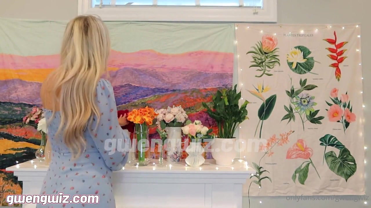 GwenGwiz Nude Florist Fuck Porn Video – OnlyFans