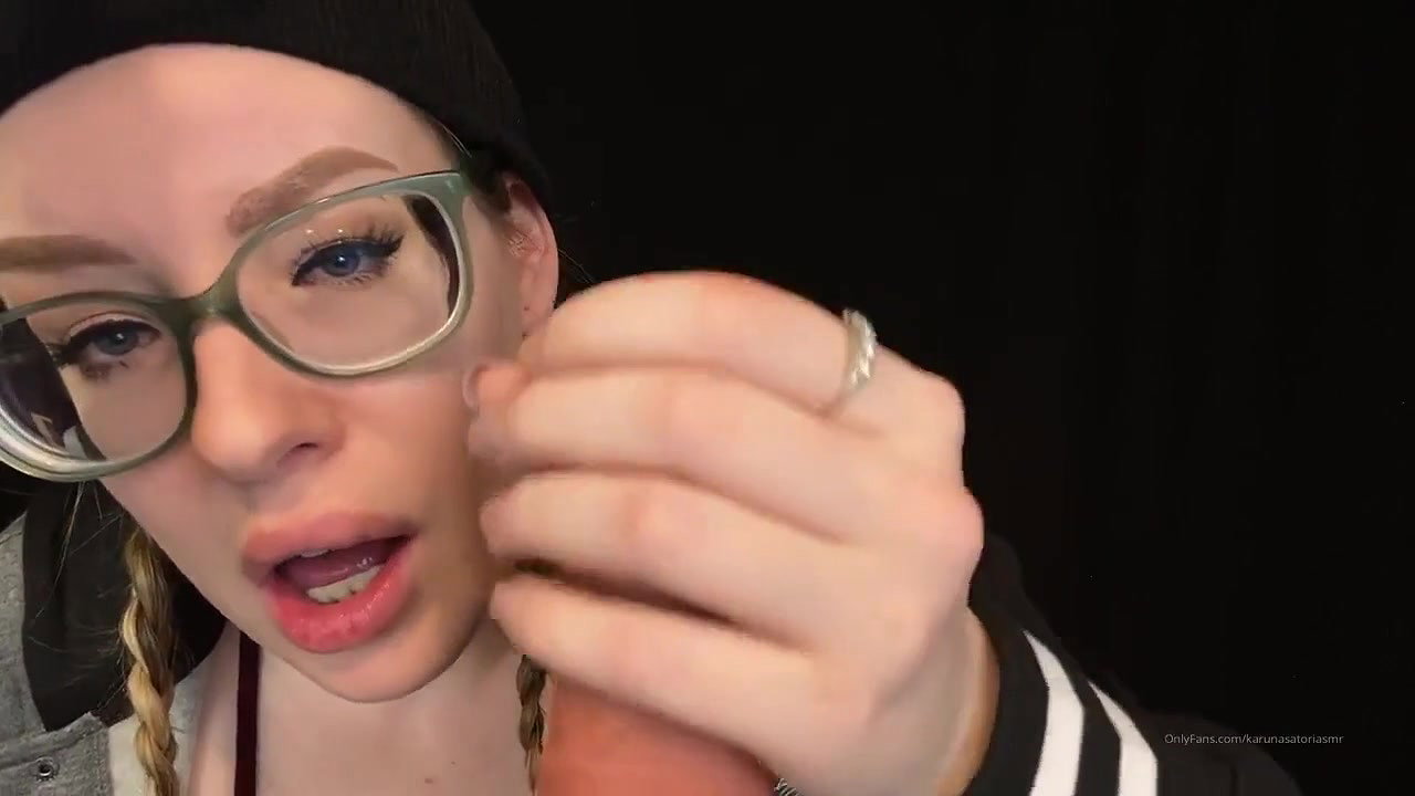 Karuna Satori ASMR Dildo Sucking & Handjob Video