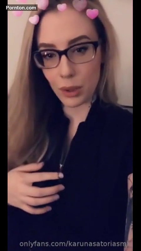 Karuna Satori Nude Selfie Fans Video