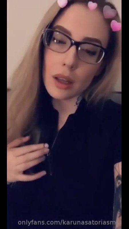 Karuna Satori Nude Selfie Fans Video