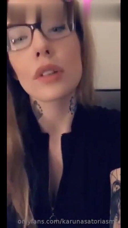 Karuna Satori Nude Selfie Fans Video