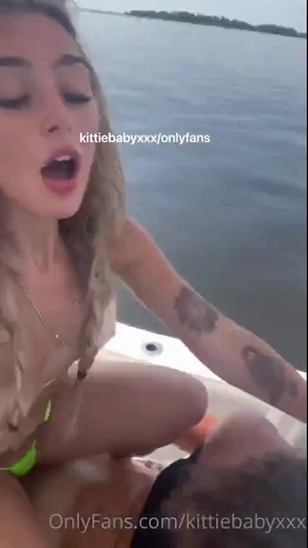 KittieBabyXXX Sex Tape On A Boat Video Leaked