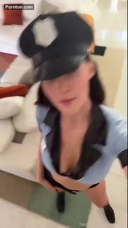 KittyPlays Sexy Police Outfit Fansly Set Leaked