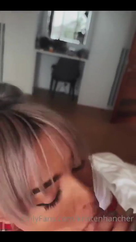 Kristen Hancher POV School Girl Blowjob OnlyFans Video Leaked