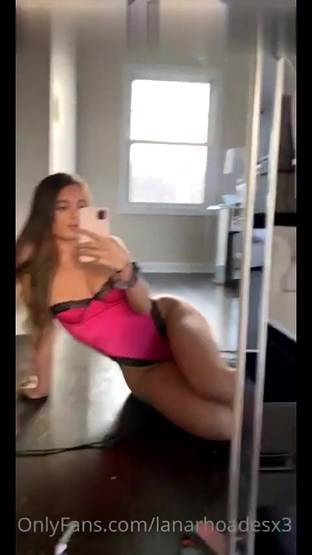 Lana Rhoades Nude One-piece Lingerie Onlyfans Video Leaked