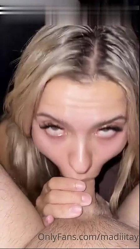 Madiiitay POV Car Blowjob Sex Tape Video Leaked