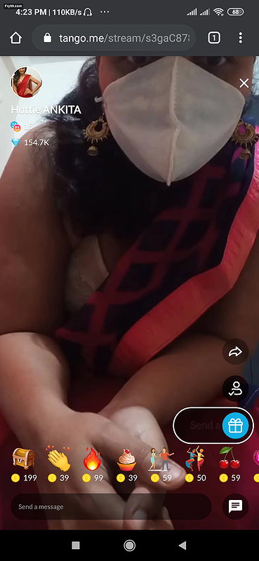 Hottie Ankita Super Hot Live