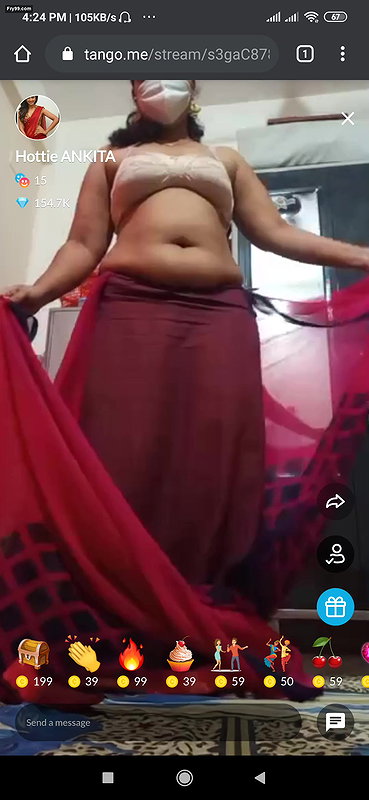 Hottie Ankita Super Hot Live