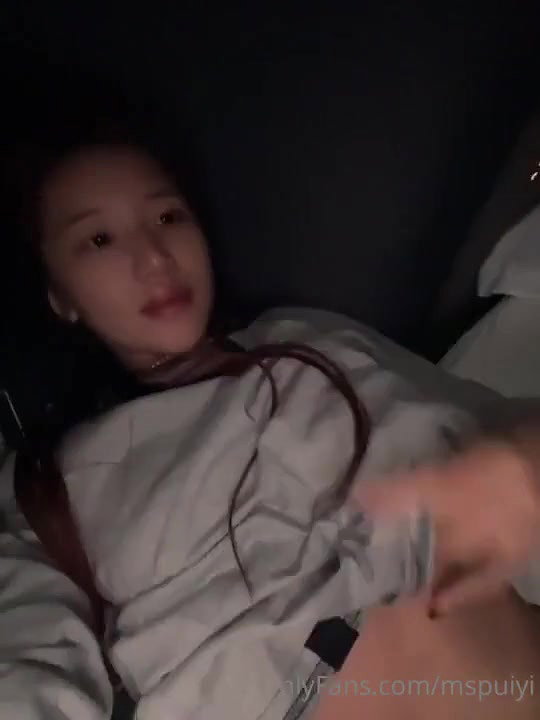 Ms Puiyi Airplane Pussy Masturbation Video Leaked – OnlyFans