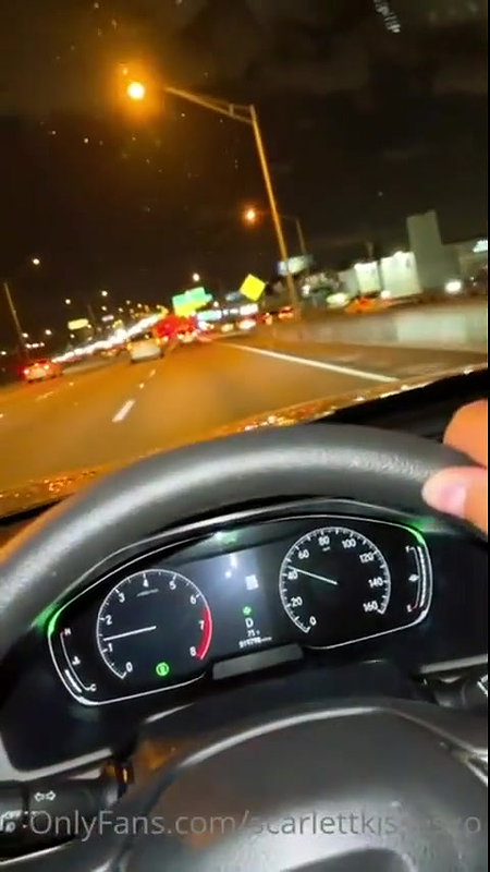 ScarlettKissesXO BBC Car Blowjob And Riding Video Leaked