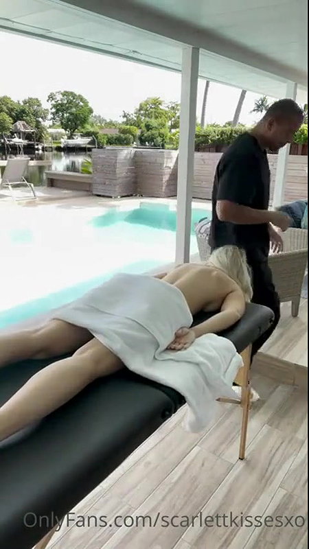 ScarlettKissesXO Massage Therapist Fucking Video Leaked – OnlyFans