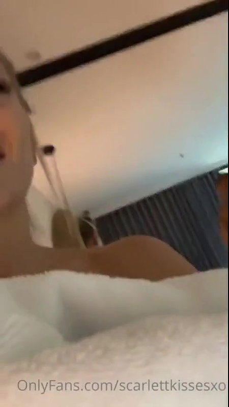 ScarlettKissesXO Nude Butler Bathtub Sex Video Leaked