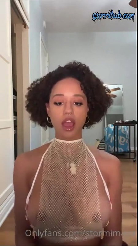 Stormi Maya Nude Mesh Top Onlyfans Video Leaked