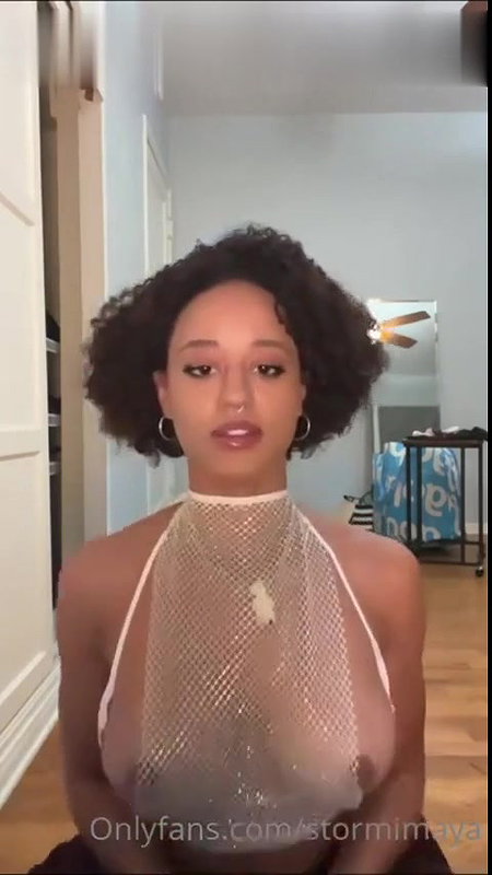 Stormi Maya Nude Mesh Top Onlyfans Video Leaked