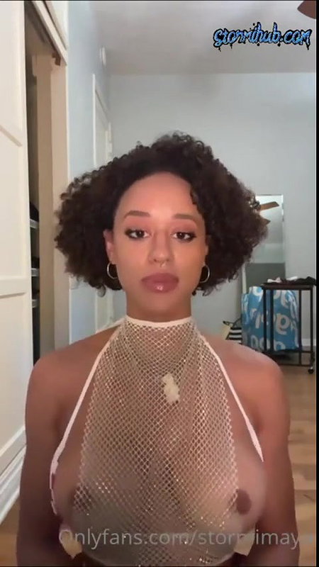 Stormi Maya Nude Mesh Top Onlyfans Video Leaked