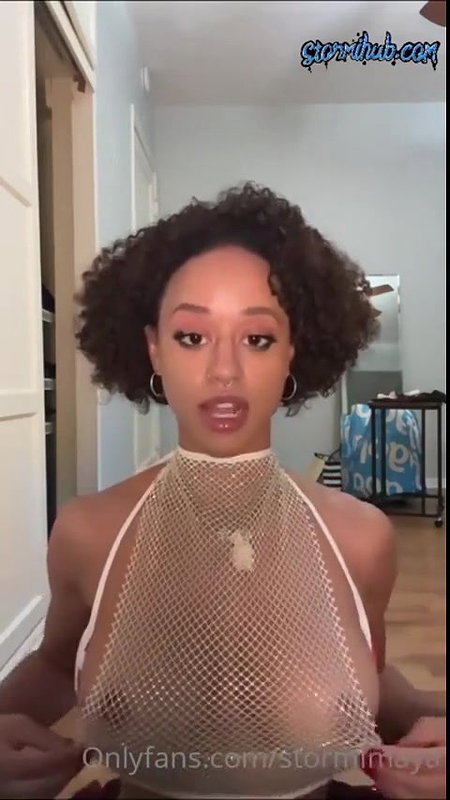Stormi Maya Nude Mesh Top Onlyfans Video Leaked