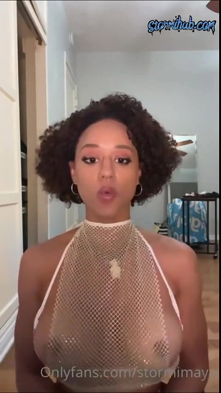 Stormi Maya Nude Mesh Top Onlyfans Video Leaked