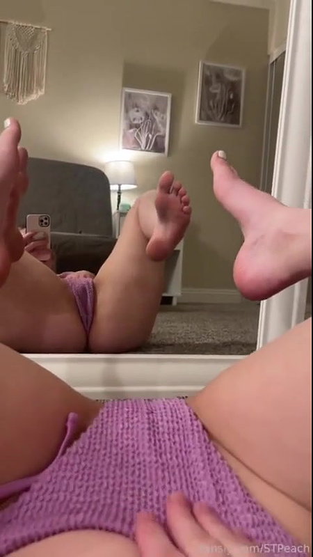 STPeach Hard Spanking Pussy Tease Fansly Video Leaked