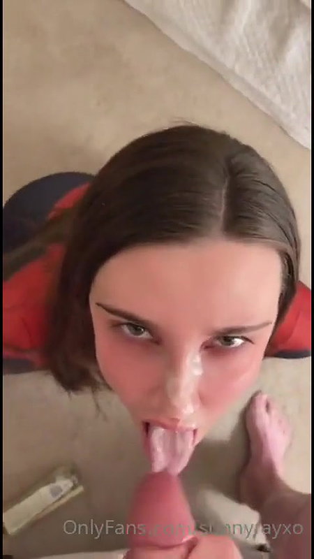 Sunny Ray Spider Girl Blowjob Facial Cum Video Leaked – OnlyFans