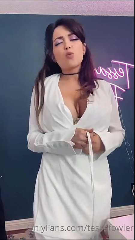 Tessa Fowler Striptease Nude Video Leaked – OnlyFans
