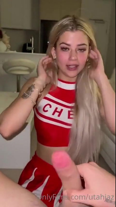 Utahjaz Cheerleader POV Blowjob PPV Video Leaked – OnlyFans