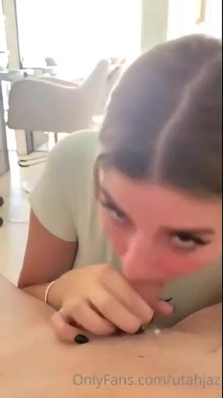 UtahJaz Nude Blowjob Reverse Cowgirl Onlyfans Video Leaked
