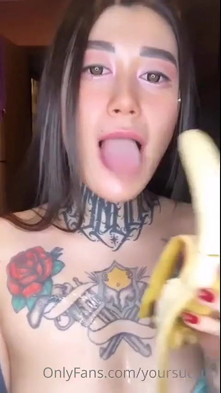 Yoursuccub OnlyFans Banana Sucking Video