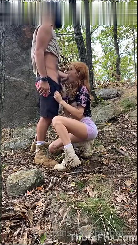 Zoey Luna Nude Forest Blowjob Sex Tape Video Leaked