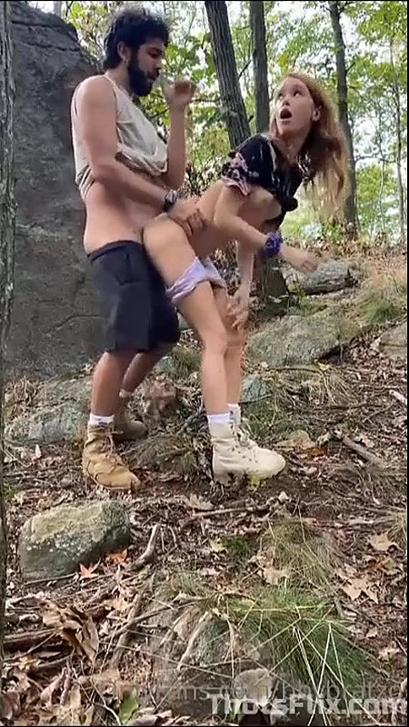 Zoey Luna Nude Forest Blowjob Sex Tape Video Leaked