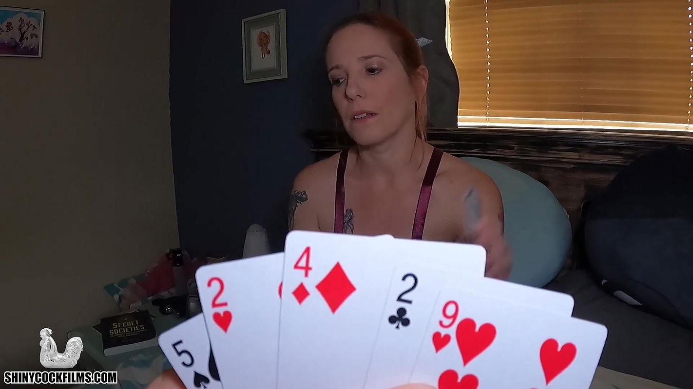 Strip poker with my stepmom