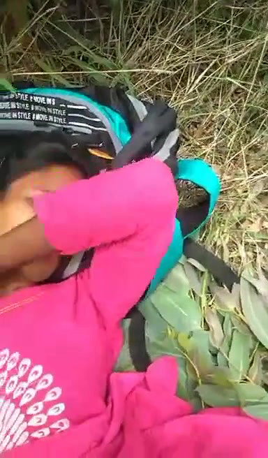 Outdoor hairy pussy fucking