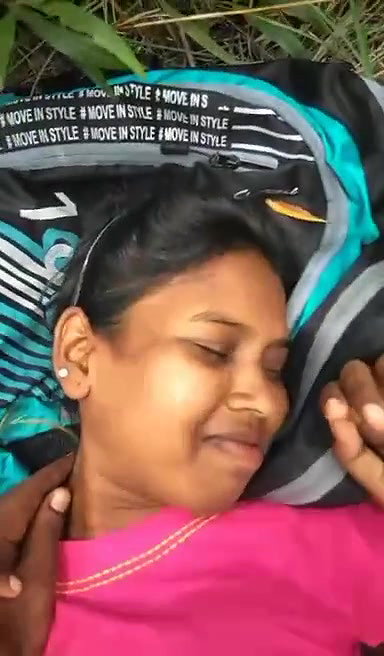 Outdoor hairy pussy fucking