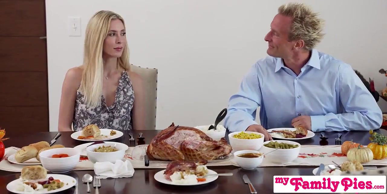 MyFamilyPies – Step Mom ＂Sit you ass down with your tiny pecker and wait until we finish our dessert＂ S22：E3